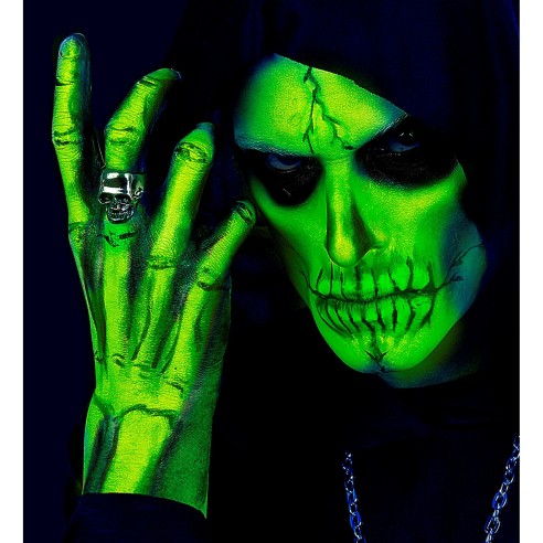 Crème maquillage fluorescent UV qui réagit à la lumière noire