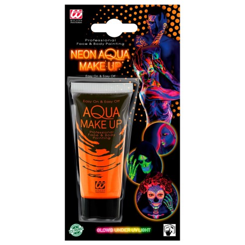 Crème maquillage fluorescent UV qui réagit à la lumière noire