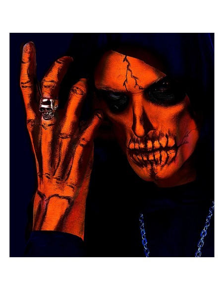 Crème maquillage fluorescent UV qui réagit à la lumière noire