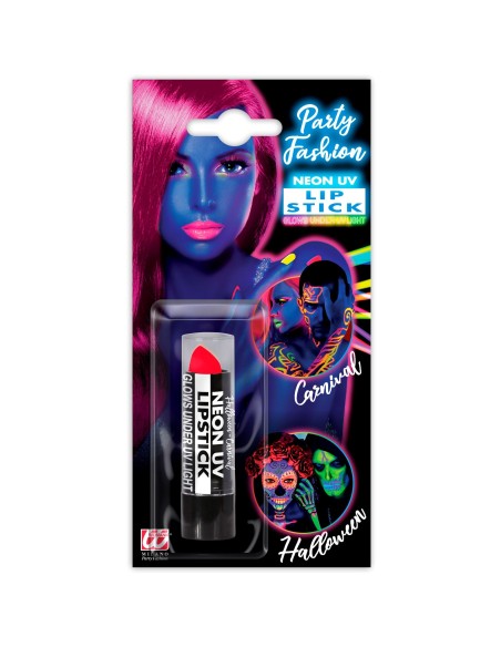 Fard à lèvres fluorescent UV néon qui réagit à la lumière noire
