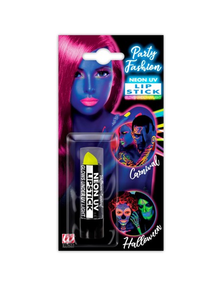 Fard à lèvres fluorescent UV néon qui réagit à la lumière noire
