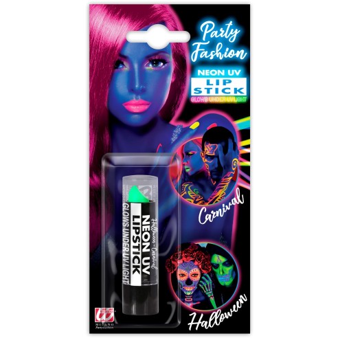 Fard à lèvres fluorescent UV néon qui réagit à la lumière noire