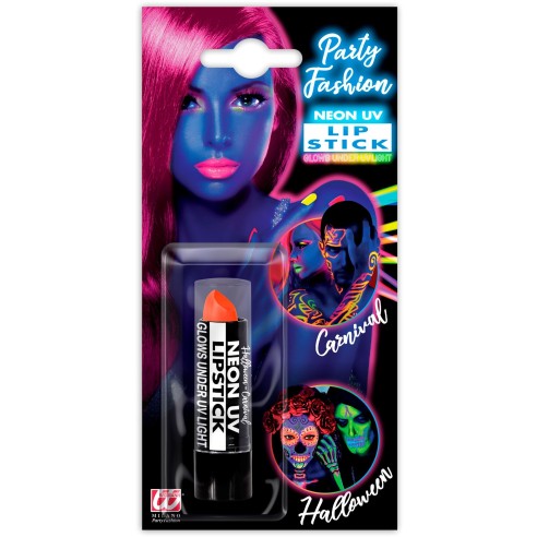 Fard à lèvres fluorescent UV néon qui réagit à la lumière noire