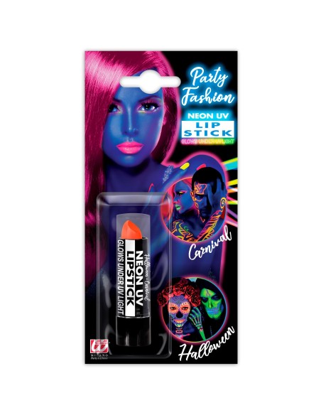 Fard à lèvres fluorescent UV néon qui réagit à la lumière noire