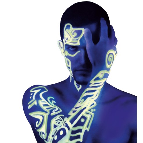 Rouge à lèvres phosphorescent pour maquillage nocturne lumineux