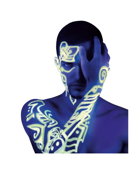 Rouge à lèvres phosphorescent pour maquillage nocturne lumineux