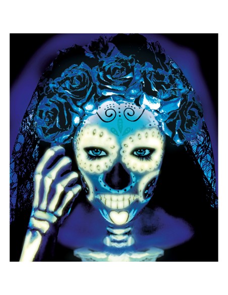 Rouge à lèvres phosphorescent pour maquillage nocturne lumineux