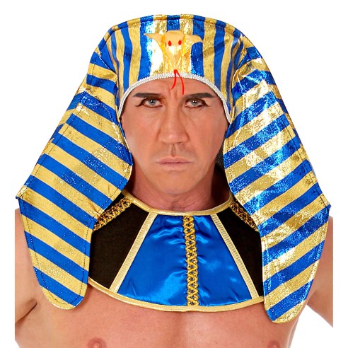 Coiffe de pharaon pour déguisement thème Égypte antique