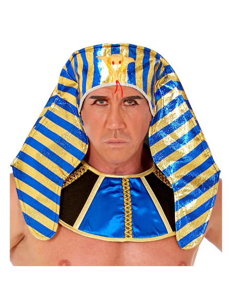 Coiffe de pharaon pour déguisement thème Égypte antique