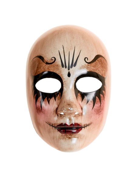 Masque de théâtre Comedia Dell'Arte femme inquiétante