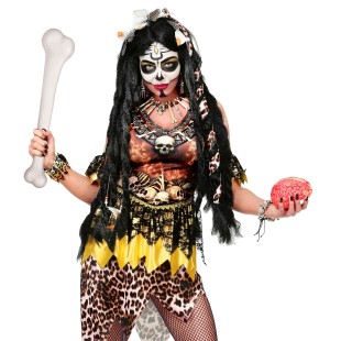 Os blanc géant préhistorique 38cm chez Festimania 2