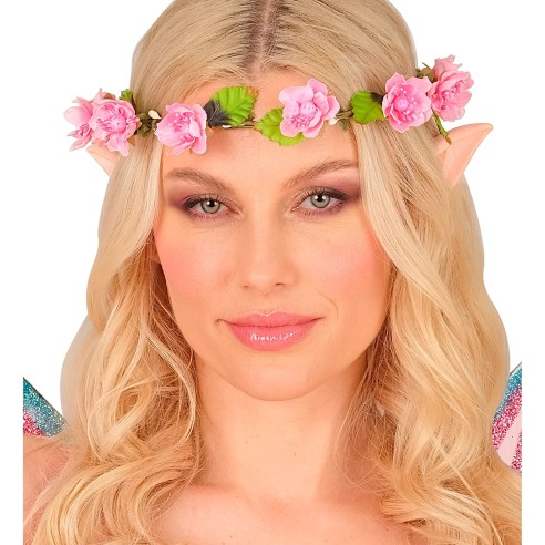 Fausses oreilles pointues pour déguisement elfe, sorcière ou lutin