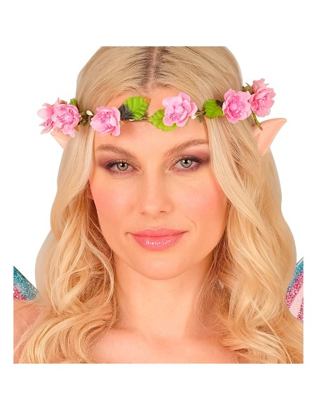 Fausses oreilles pointues pour déguisement elfe, sorcière ou lutin