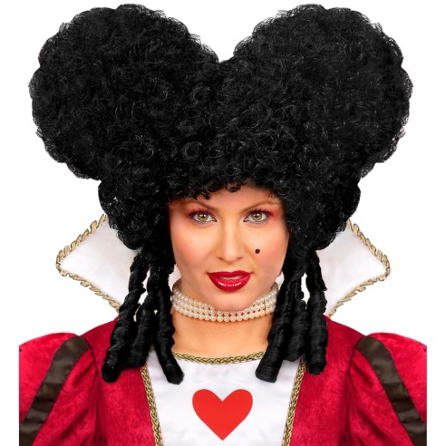 Perruque couleur pour déguisement marquise de la renaissance