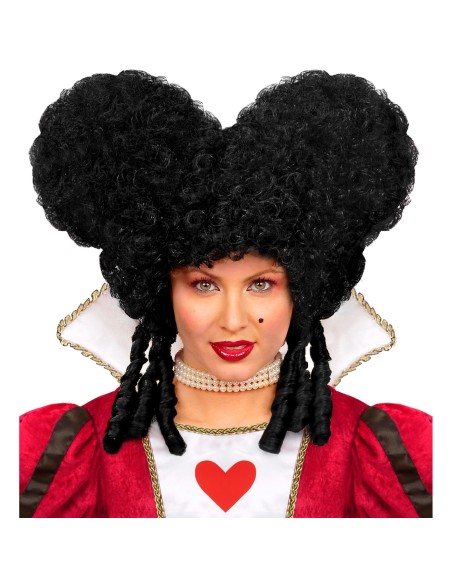 Perruque couleur pour déguisement marquise de la renaissance