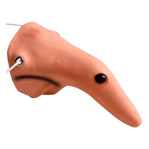 Nez de sorcière avec verrue accessoire déguisement pour Halloween