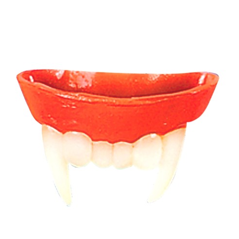 Dents de vampire accessoire de maquillage pour Halloween