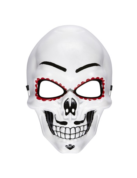 Masque Day of the Dead tête de mort mexicaine pour Halloween