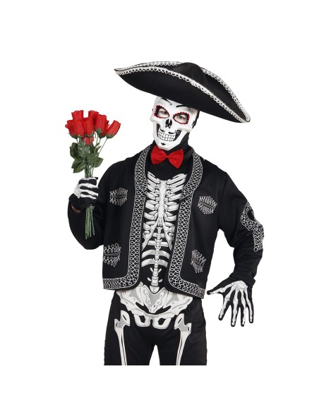 Masque Day of the Dead tête de mort mexicaine pour Halloween