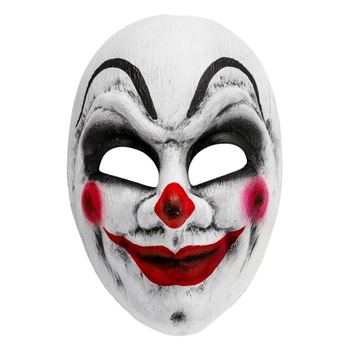 Masque Comedia Dell'Arte tête de clown pour pièce de théatre