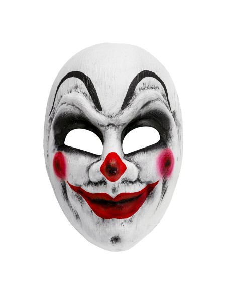Masque Comedia Dell'Arte tête de clown pour pièce de théatre