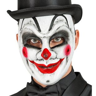 Masque Comedia Dell'Arte tête de clown pour pièce de théatre