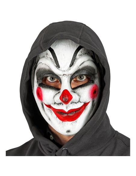 Masque Comedia Dell'Arte tête de clown pour pièce de théatre