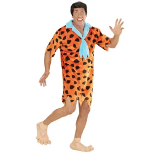 Costume homme des cavernes Pierrafeu pour soirée âge de pierre 2