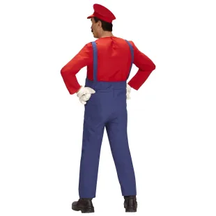 Déguisement Super Mario pour adulte costume thème jeux vidéo 2