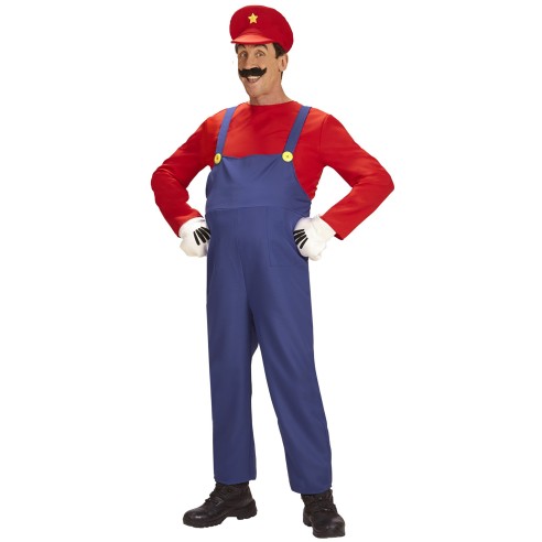 Déguisement Super Mario pour adulte costume thème jeux vidéo