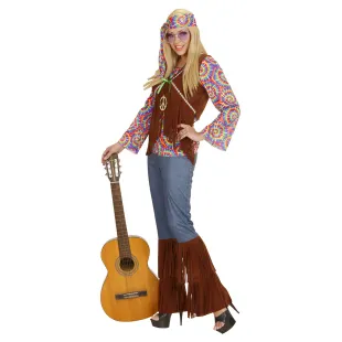 Déguisement hippie femme rétro années 60/70 pour soirée costumée