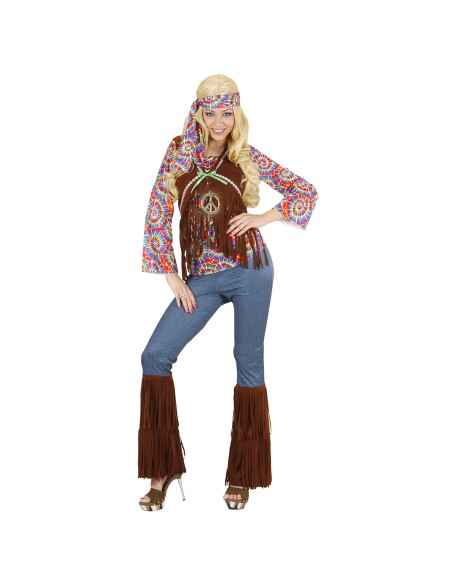Déguisement hippie femme rétro années 60/70 pour soirée costumée