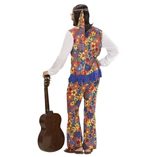 Déguisement hippie homme pour soirée Flower Power à Lille 2