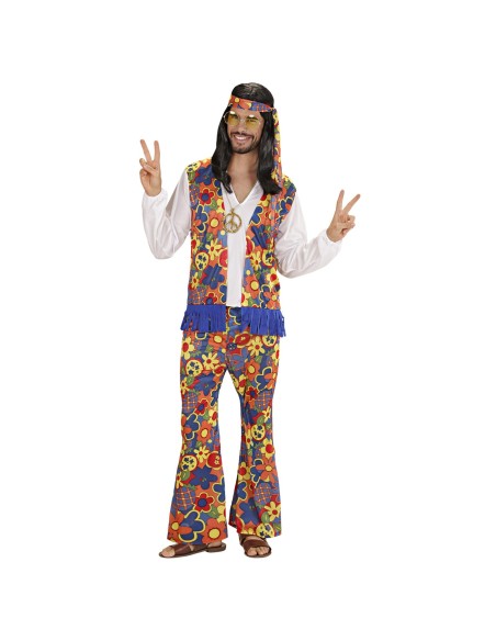 Déguisement hippie homme pour soirée Flower Power à Lille