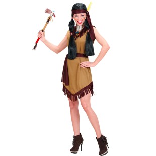 Costume Far West indienne femme pour soirée à thème western