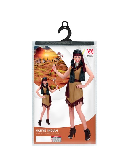 Costume Far West indienne femme pour soirée à thème western