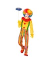 Déguisement salopette de clown mixte
