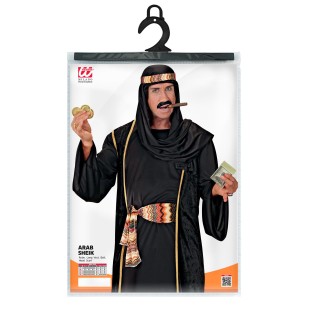 Déguisement de cheikh oriental  noir 2