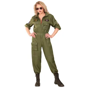 Déguisement Top Gun de pilote de chasse pour femme chez Festimania
