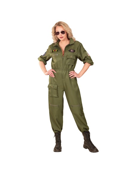 Déguisement Top Gun de pilote de chasse pour femme chez Festimania