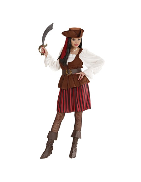 Costume pirate corsaire femme luxe pour soirée déguisée