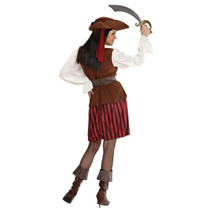Costume pirate corsaire femme luxe pour soirée déguisée 2