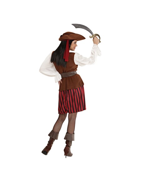 Costume pirate corsaire femme luxe pour soirée déguisée
