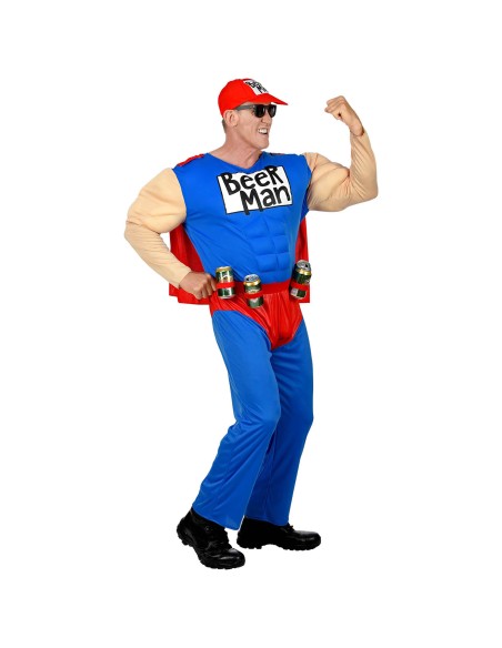 Déguisement humoristique Duff Man pour soirée arrosée à Lille