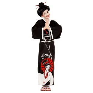 Costume Geisha fille costume japonais traditionnel pour le carnaval