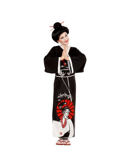 Costume Geisha fille costume japonais traditionnel pour le carnaval