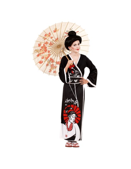 Costume Geisha fille costume japonais traditionnel pour le carnaval