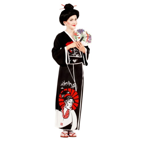Costume Geisha fille costume japonais traditionnel pour le carnaval