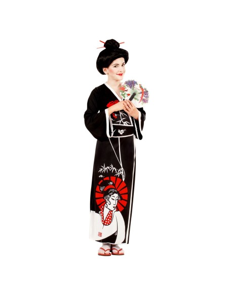Costume Geisha fille costume japonais traditionnel pour le carnaval