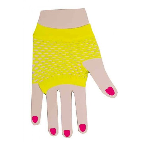 Mitaines fluo pour déguisement années 80 ou carnaval de Dunkerque